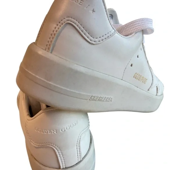 Golden Goose White Star Sneakers - Picture 3 of 7